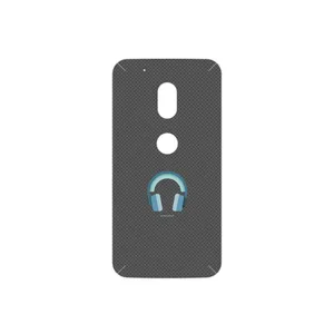 MAHOOT Minimal Headphone Icon Cover Sticker for Motorola Moto G4 Play