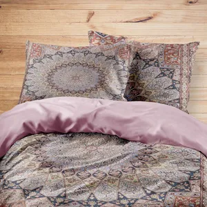 سرویس روتختی مدوپد طرح فرش تبریز مدل C-Tabriz34 یک نفره 4 تکه