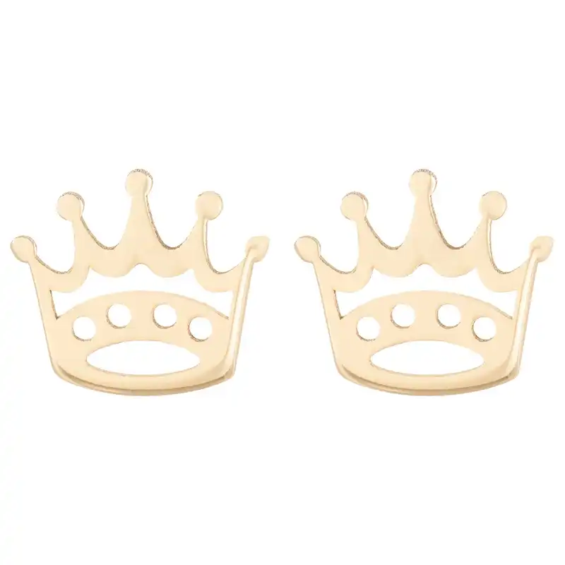 گوشواره طلا 18 عیار زنانه رزا مدل EG09