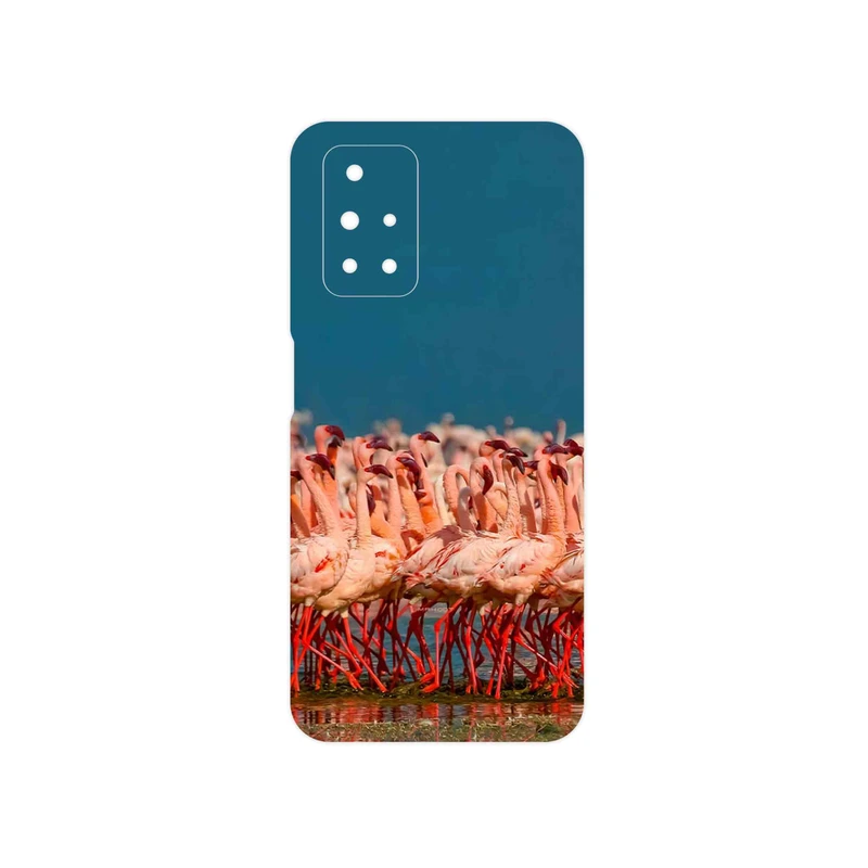 برچسب پوششی ماهوت مدل Flamingo مناسب برای گوشی موبایل شیائومی Redmi 10
