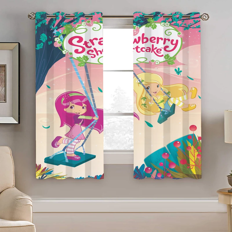 پرده نیروانا طرح دختر کودک مدل هازان کد 8244 سایز 140×200 سانتی متر