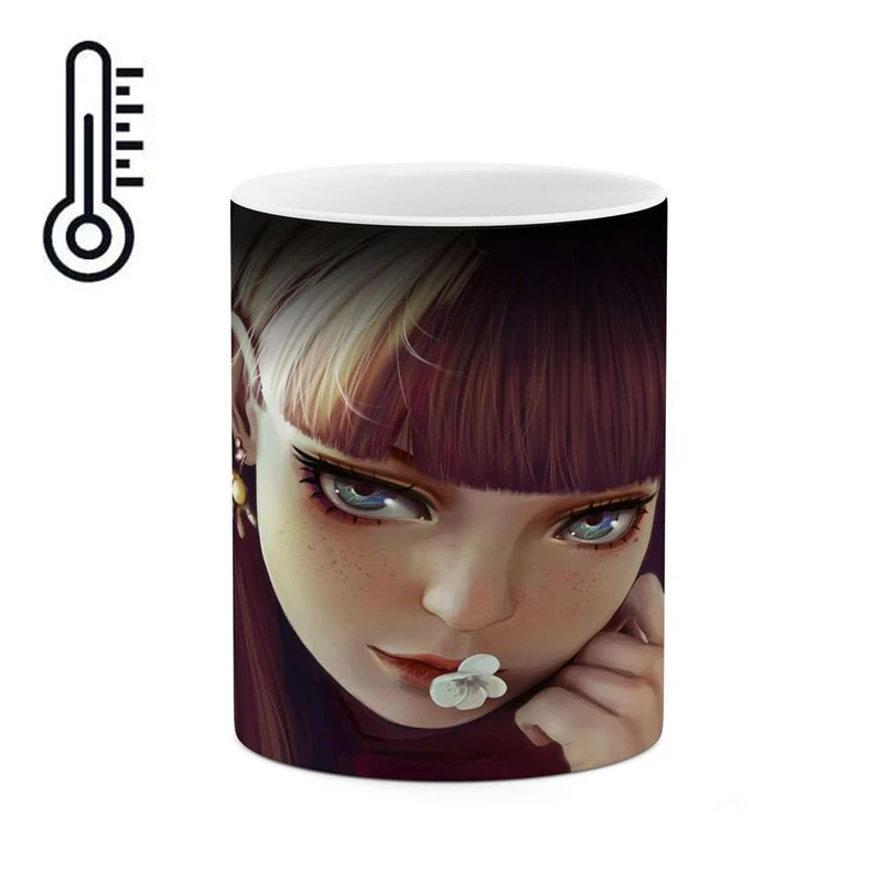 ماگ حرارتی کاکتی مدل انیمه کد mgh16808