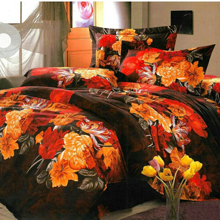 سرویس خواب مدل اتشین کد A22 یک نفره 4 تکه