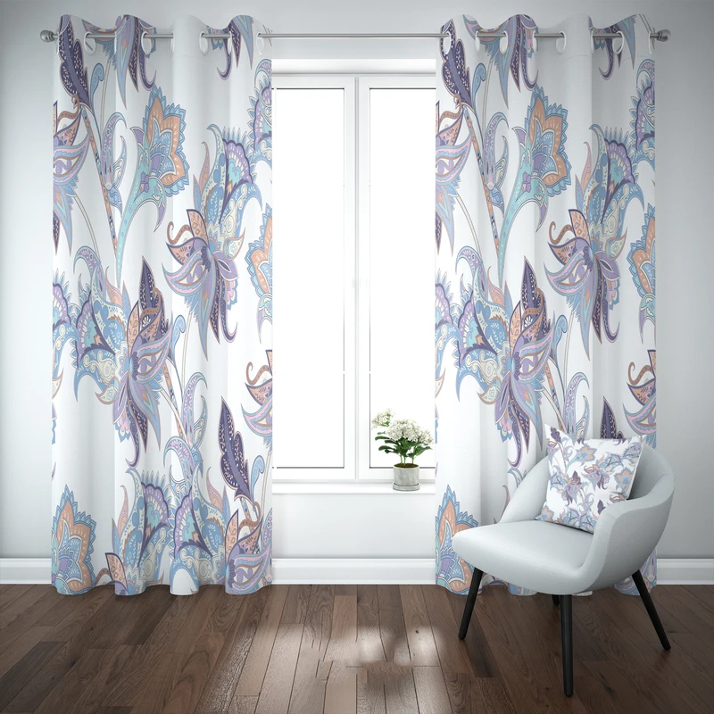 پرده مدل b2134 سایز 140×280 سانتی متر