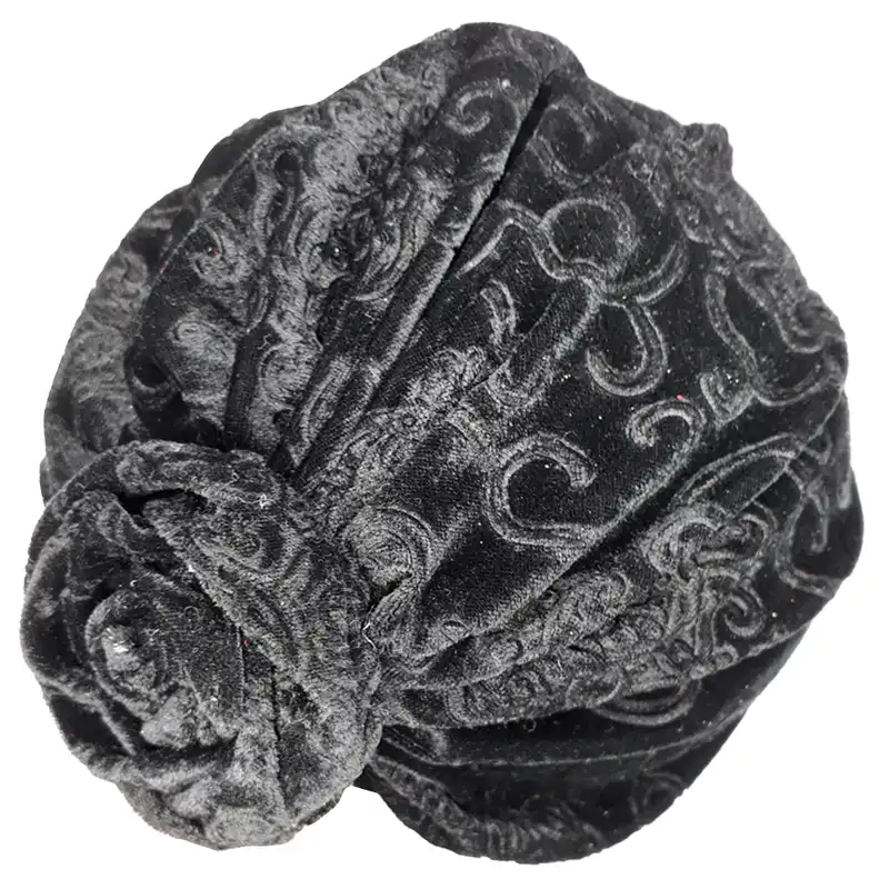 توربان آی جواهر مدل مخمل گلدار کد 1