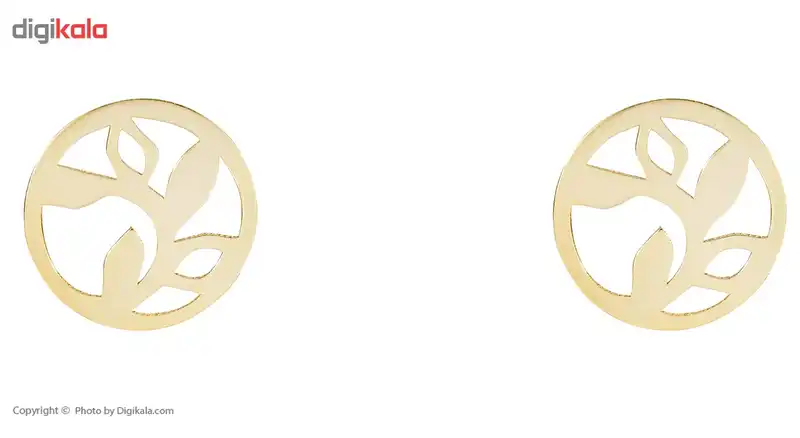 گوشواره طلا 18 عیار زنانه پندار گلد مدل GM40