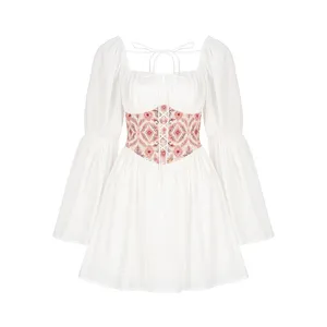 پیراهن یقه دکلته زنانه مدل Tempoono