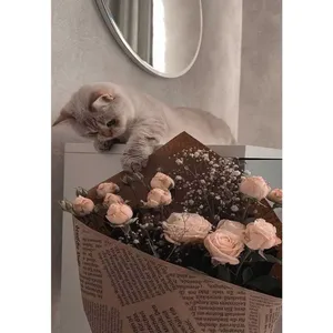 کارت پستال دریان طرح گل مدل 0083