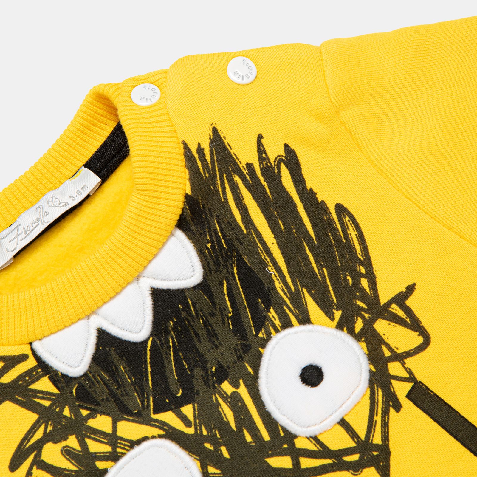 ست تی شرت و شلوار نوزادی پسرانه فیورلا مدل چرکولک کد 20510 -  - 4