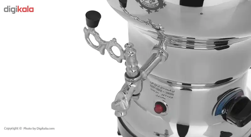 سماور برقی عالی نسب مدل Silver ظرفیت 7 لیتر