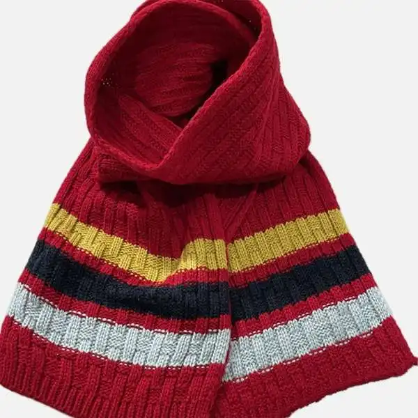 ست کلاه و دستکش بافتنی بچگانه مدل حصیری NP 096