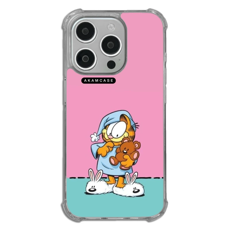 کاور آکام مدل AMC-WTA15PRO-GARFIELD17 مناسب برای گوشی موبایل اپل iPhone 15 Pro