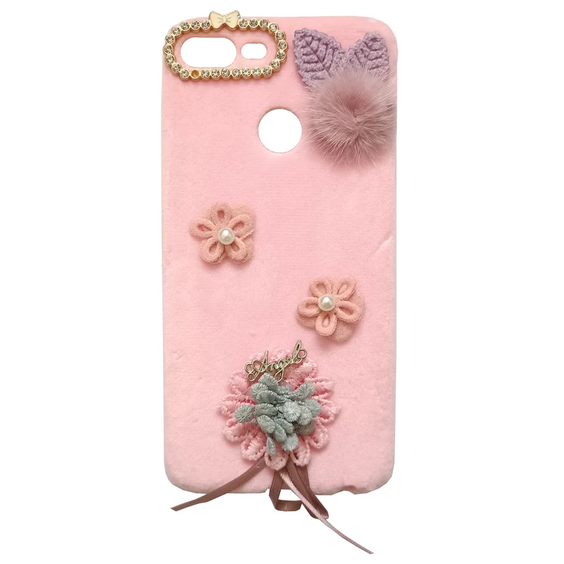 کاور مدل عروسکی کد 33-0 طرح شکوفه مناسب برای گوشی موبایل هوآوی 9 Lite