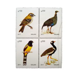 تمبر یادگاری طرح طبیعت مدل پرنده کد bird-706 مجموعه 4 عددی