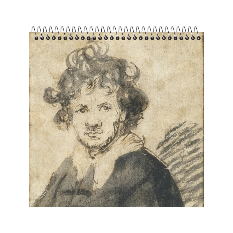 دفتر طراحی 50 برگ طرح رامبرانت