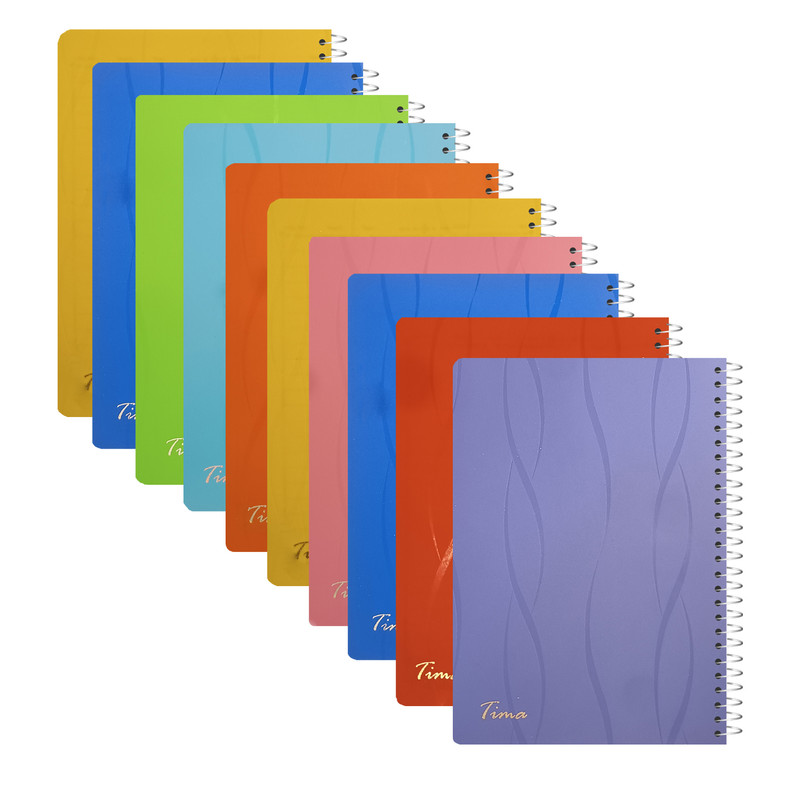 دفتر مشق 50 برگ تیما مدل FOJI بسته 10 عددی