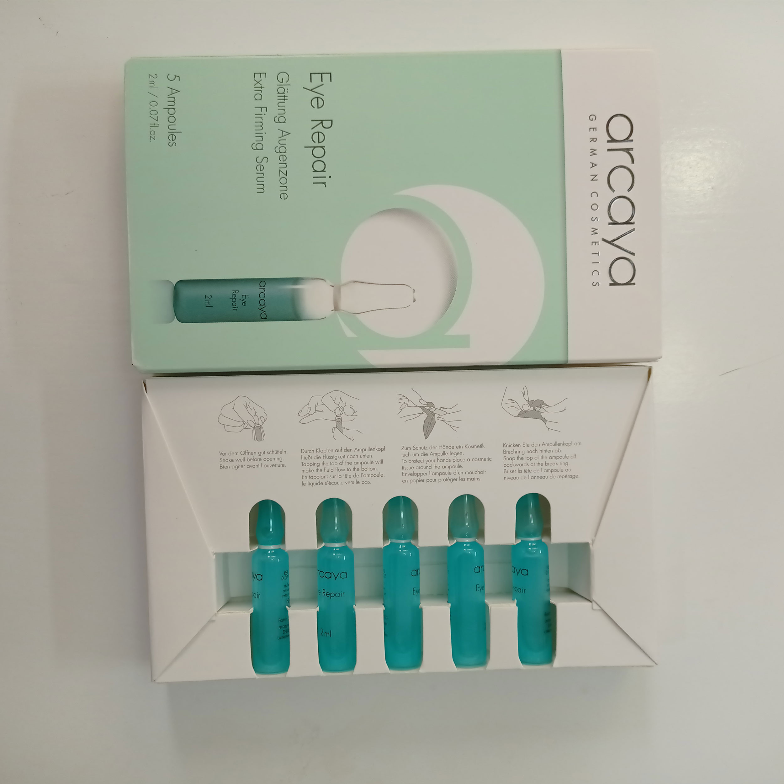 سرم ضد چروک آرکایا مدل Eye Repair حجم 2 میلی لیتر بسته 5 عددی سرم ضد چروک آرکایا مدل Eye Repair حجم 2 میلی لیتر بسته 5 عددی