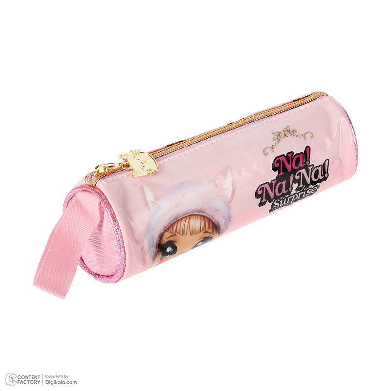 کوله پشتی چرخ دار مدرسه مدل نانا به همراه کیف دستی و جامدادی