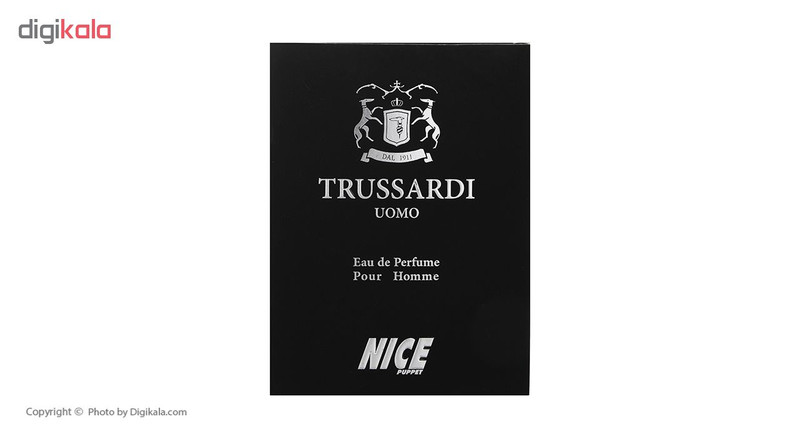 ادوپرفیوم مردانه نایس مدل Trussardi Uomo حجم 85 میلی لیتر