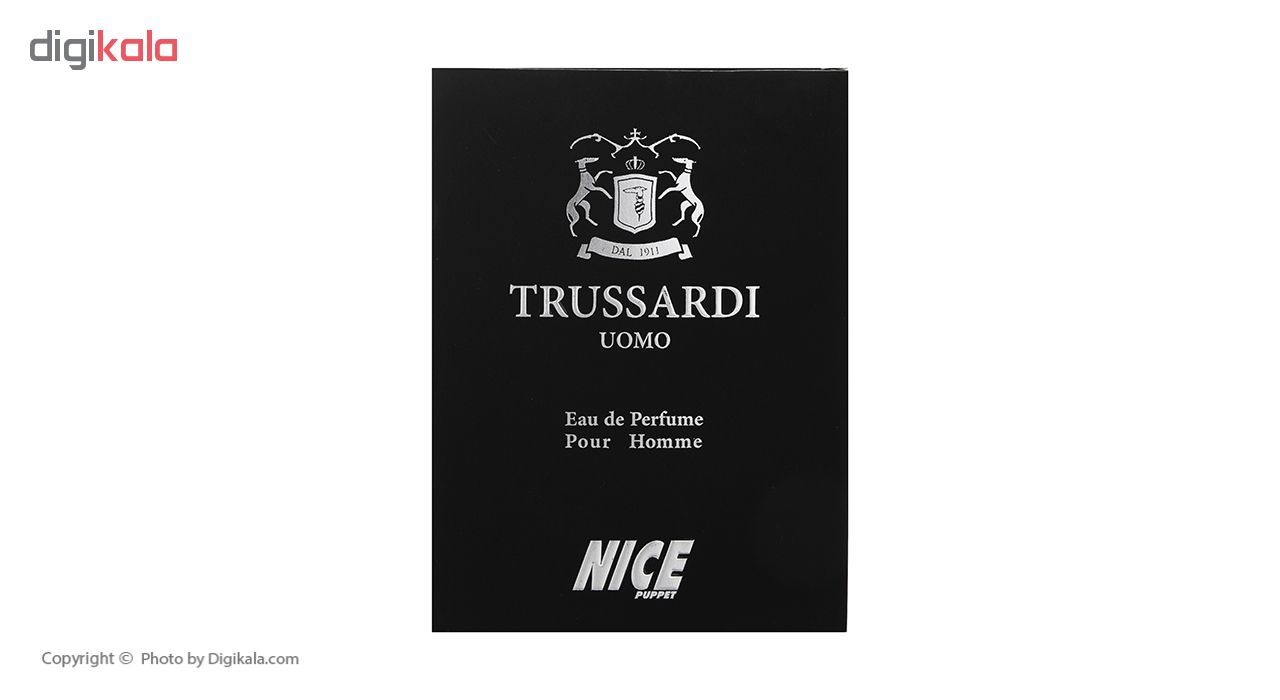 ادوپرفیوم مردانه نایس مدل Trussardi Uomo حجم 85 میلی لیتر -  - 3