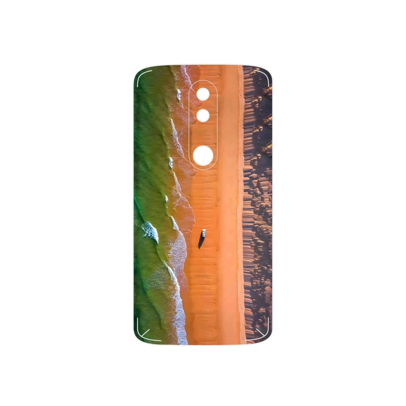 برچسب پوششی ماهوت مدل Beach and Green Sea مناسب برای گوشی موبایل موتورولا Moto X Force