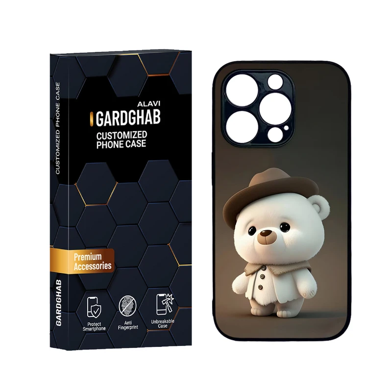 کاور گارد قاب علوی مدل دورژله ای کارتنی و انیمه مناسب برای گوشی موبایل اپل iPhone 14 Pro Max