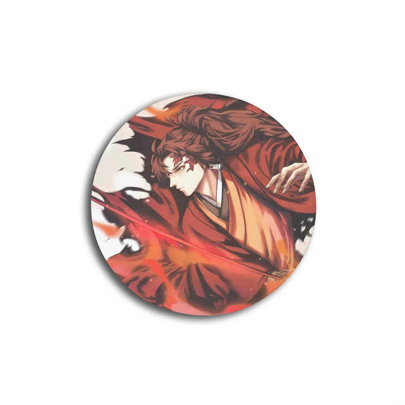 زیر لیوانی مدل انیمه شیطان کش کد Demon Slayer 389