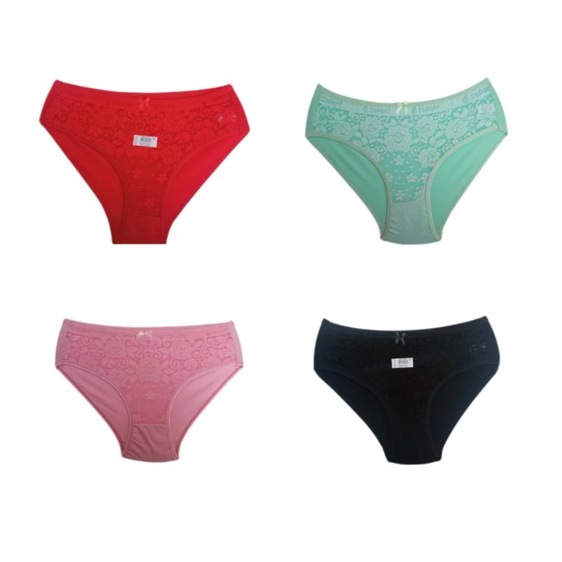 شورت زنانه مدل مدال کد 0044 مجموعه 4 عددی