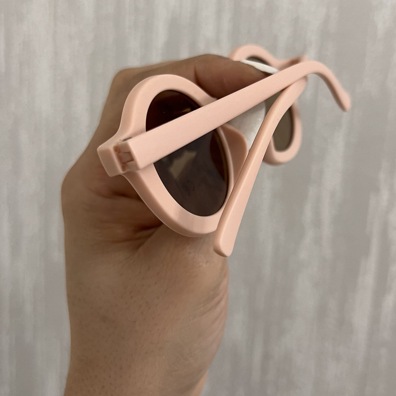 عینک آفتابی بچگانه مدل گرد فانتزی کد 2C WIT PIN