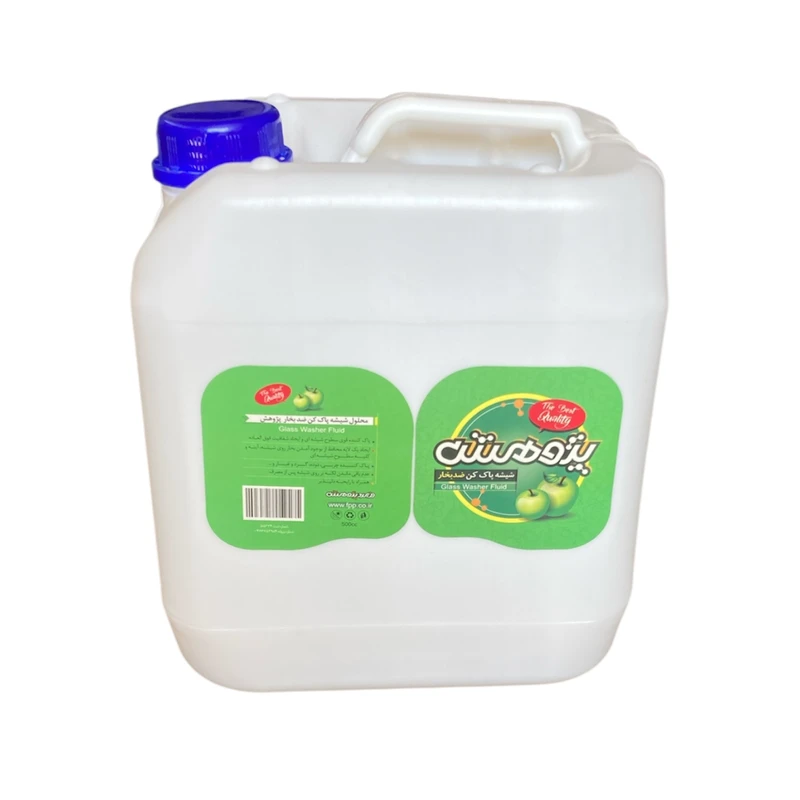 محلول شیشه شوی ضد بخار خودرو پژوهش مدل9CV4 حجم ۴ لیتر