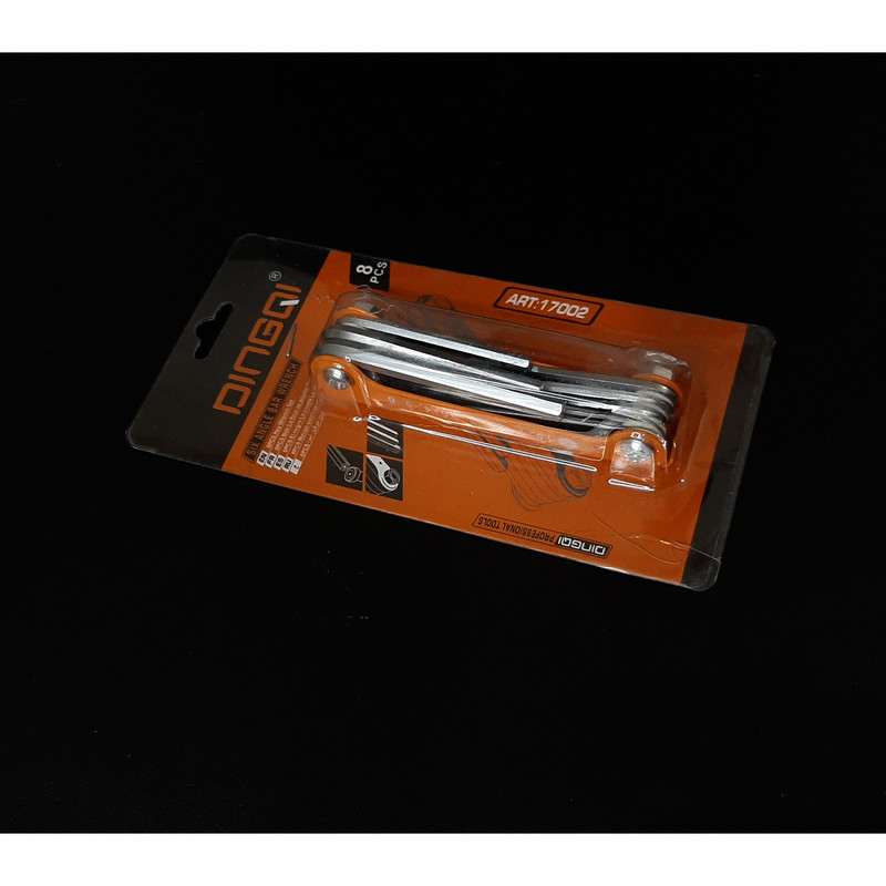 آچار آلن دینگشی مدل RT-002 مجموعه 8 عددی