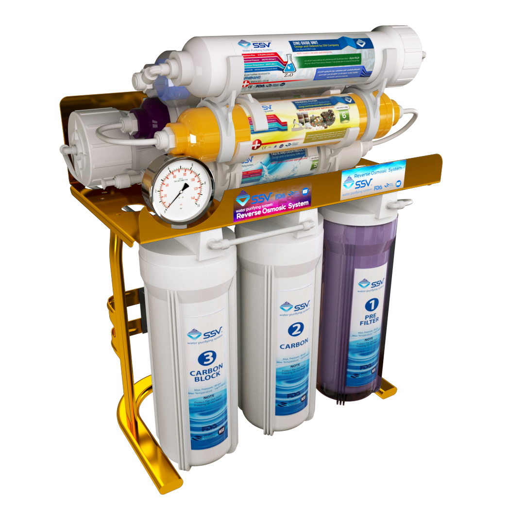 دستگاه تصفیه کننده آب اس اس وی مدل MaxGold X950