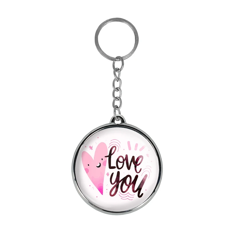 جاکلیدی خندالو طرح عاشقانه مدل دوطرفه کد 2711727118