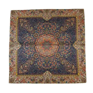 رومیزی ترمه مدل مربع طرح افشار