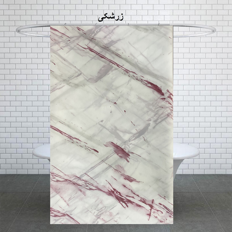 پرده حمام کد PH377 سایز 180x200 سانتی متر
