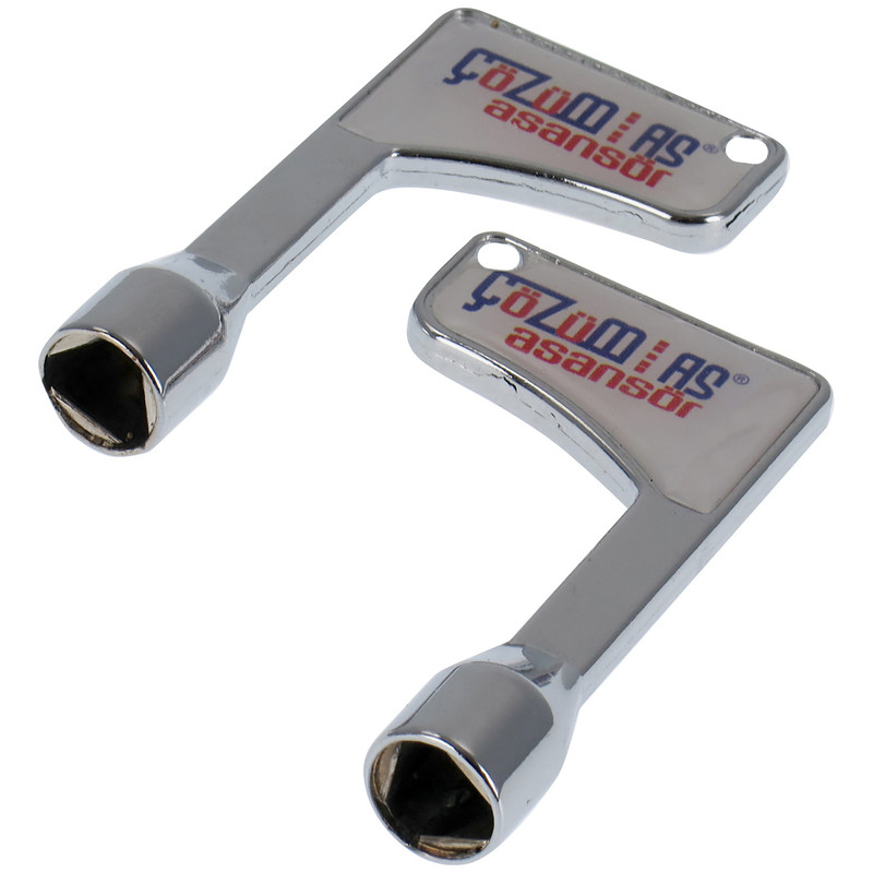 کلید قفل آسانسور کوزوم کد 12 بسته 2 عددی