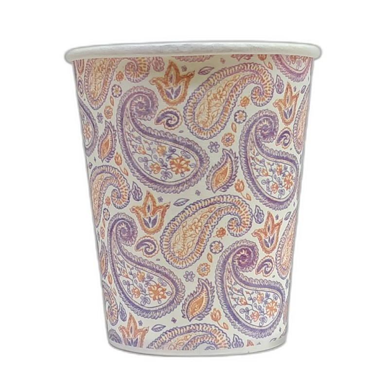 لیوان کاغذی یکبار مصرف مدل 220cc بسته 50 عددی