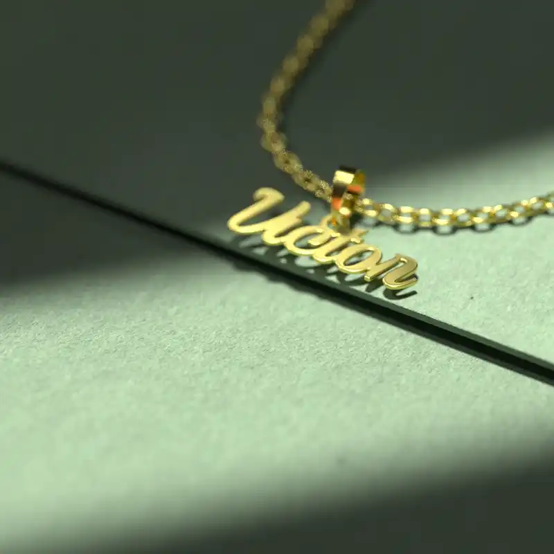 گردنبند طلا 18 عیار زنانه مدوپد مدل Victor