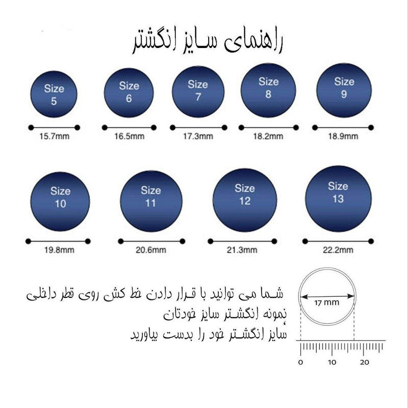 انگشتر مردانه مدل GL067