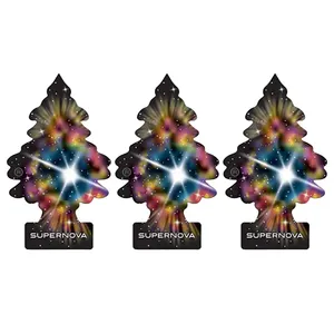 خوشبوکننده خودرو لیتل تریس مدل Trees رایحه SUPERNOVA بسته 3 عددی