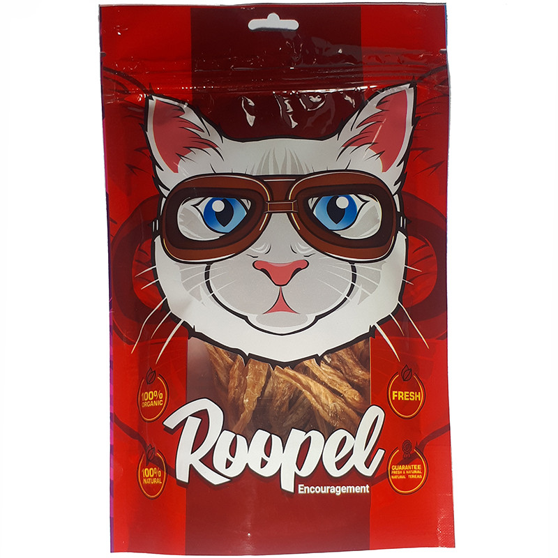 غذای تشویقی روپل مدل استریپس سینه مرغ وزن 50 گرم