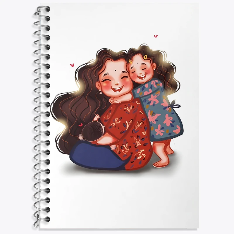 دفتر نت موسیقی 50 برگ خندالو طرح دخترانه کیوت کد N4138