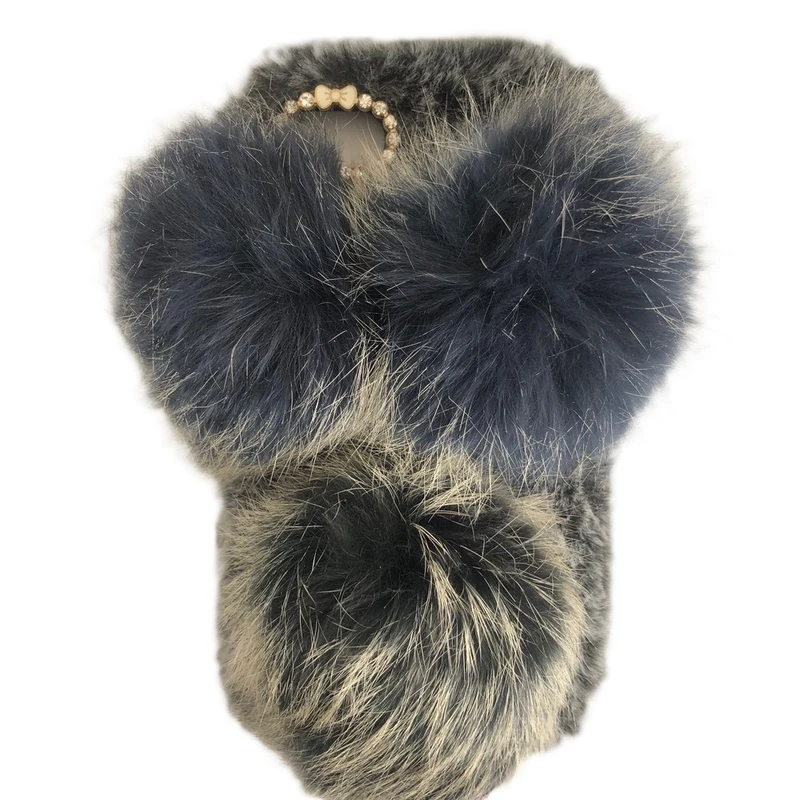 کاور مدل دخترانه طرح پشمالویی مناسب برای گوشی موبایل اپل iPhone 6 /6s