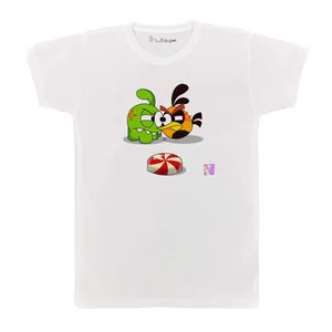 تی شرت بچگانه پرمانه طرح om nom کد pmt.2671