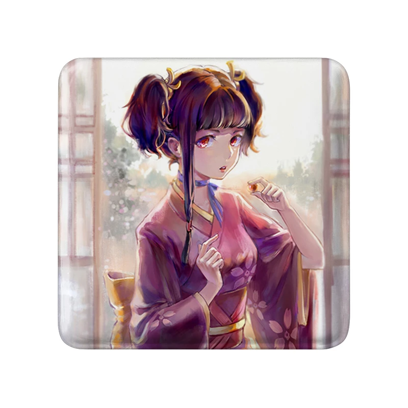 پیکسل خندالو طرح مومی انیمه کابانری Kabaneri مدل مربعی کد 35988