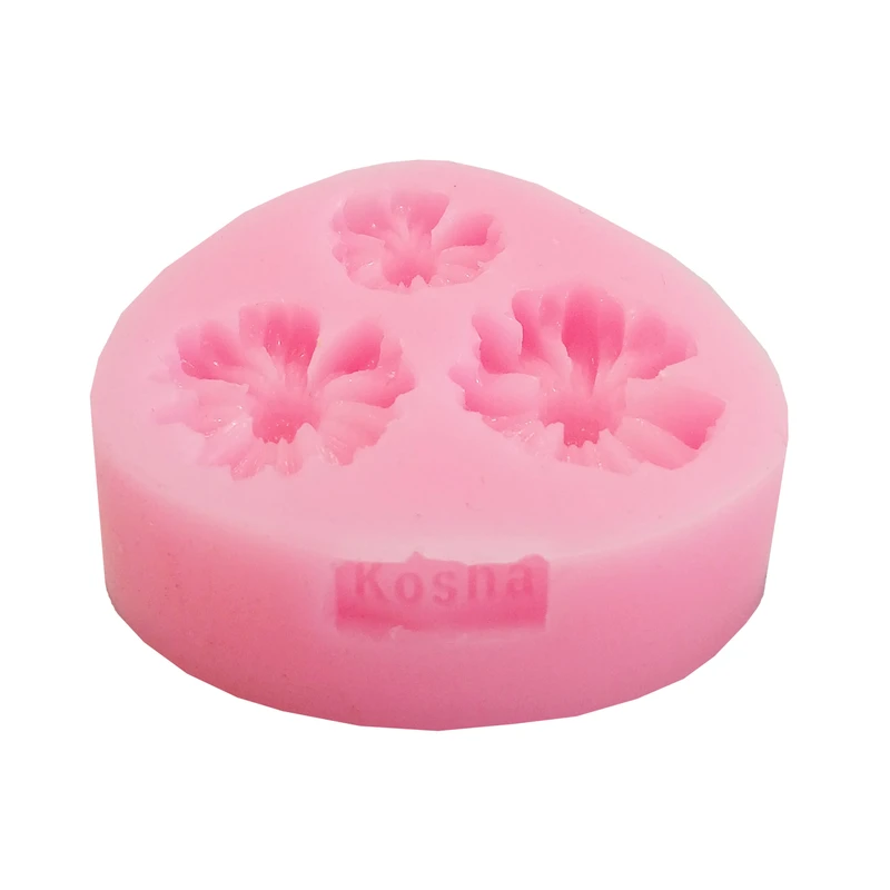 قالب شمع کوشا مدل بابونه جدید کد 3 تایی