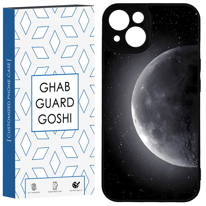 کاور قاب گارد گوشی طرح ماه کد TPU-077 مناسب برای گوشی موبایل اپل IPHONE 13 / 14