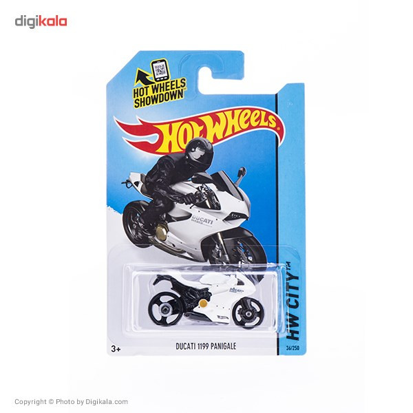 موتور اسباب بازی متل مدل HW City Ducati 1199 Panigale موتور اسباب بازی متل مدل HW City Ducati 1199 Panigale