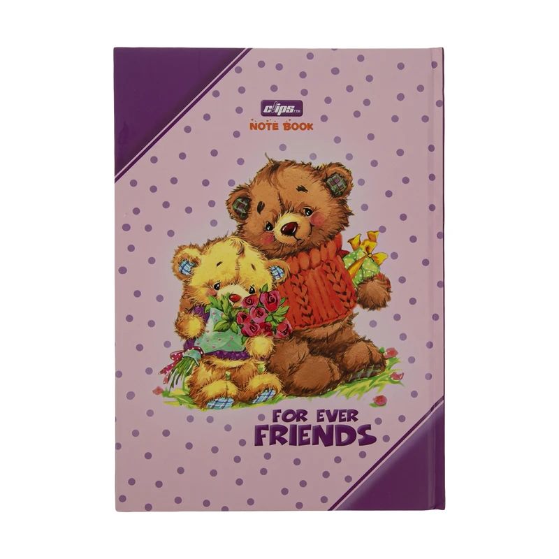 دفتر مشق 100 برگ کلیپس کد 162-115