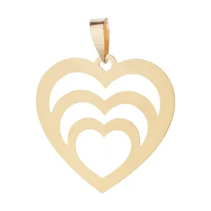 آویز گردنبند طلا 18 عیار زنانه نیوانی مدل AV010